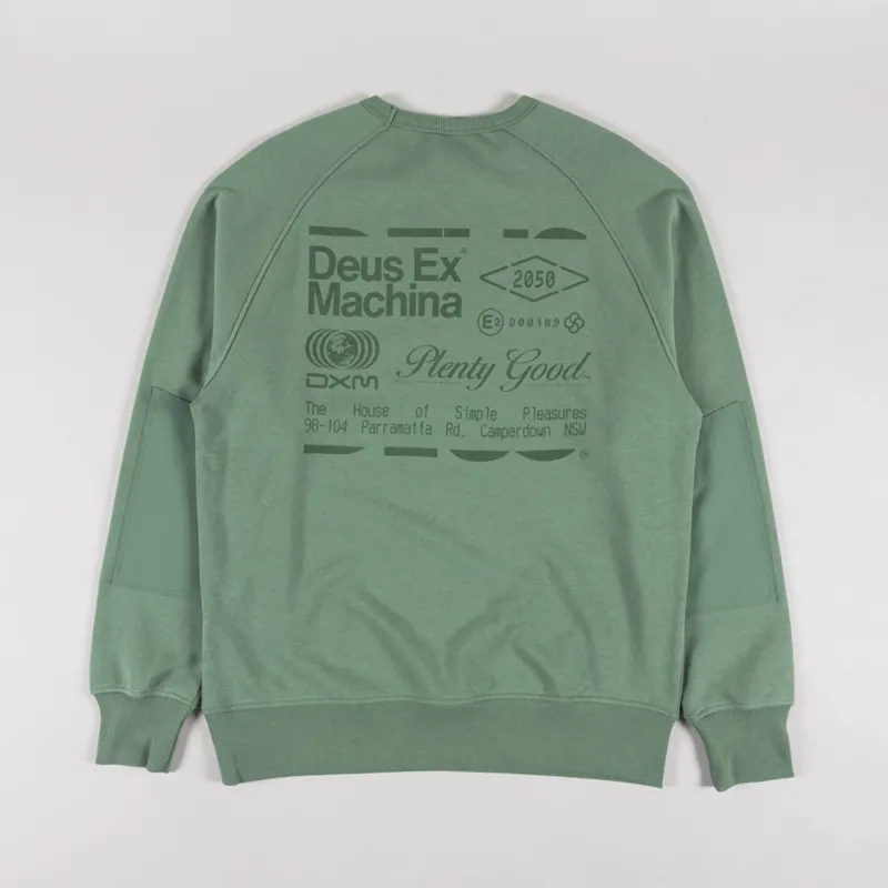 Deus Ex Machina Plenty Good Crew Loden Frost Green