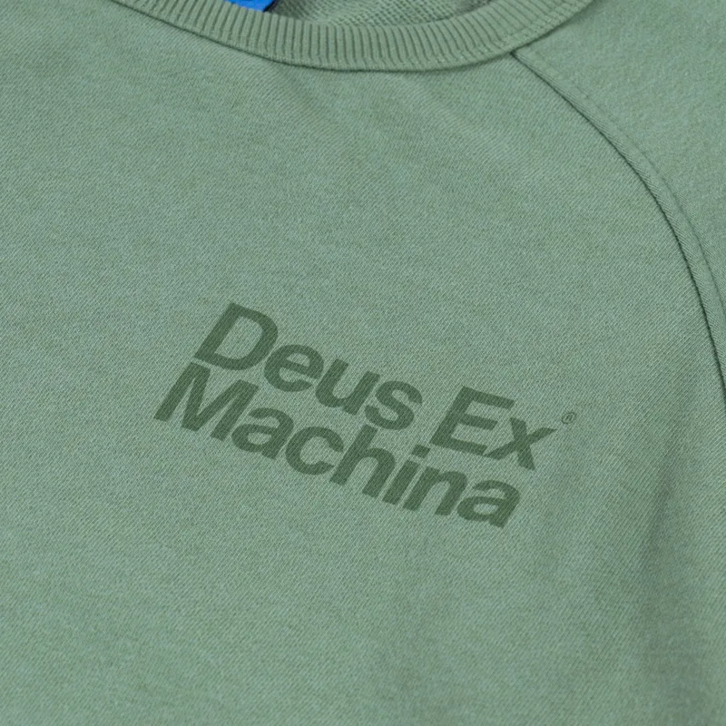 Deus Ex Machina Plenty Good Crew Loden Frost Green-5