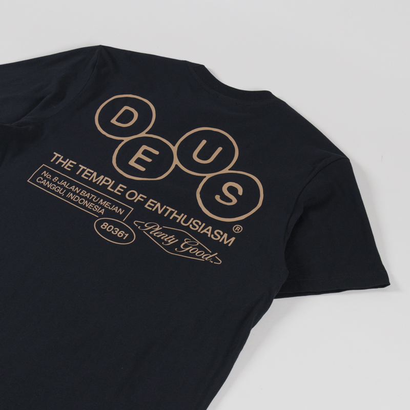 Deus Ex Machina Mechanism T Shirt Black-2