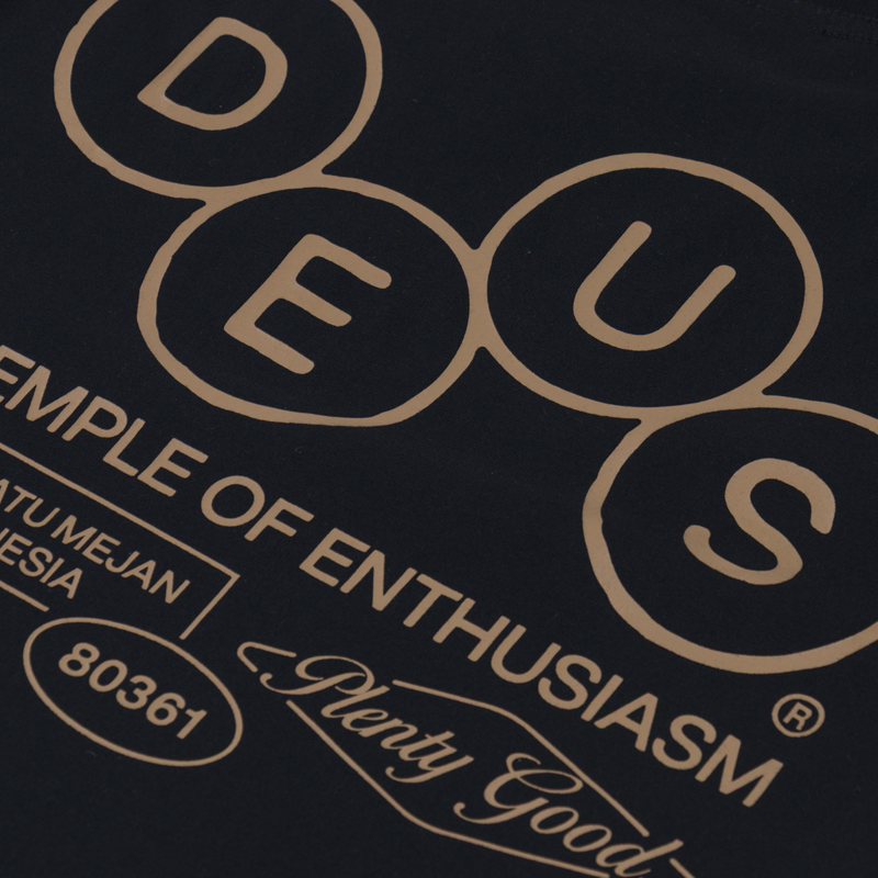 Deus Ex Machina Mechanism T Shirt Black-4