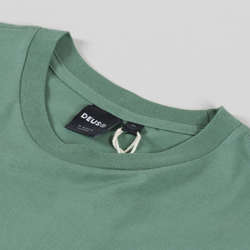 Deus Ex Machina Mechanism T Shirt Loden Frost Green-6