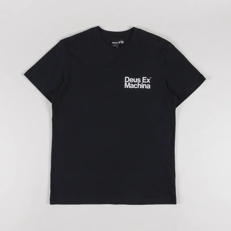 Deus Ex Machina Plenty Good T Shirt Black-1