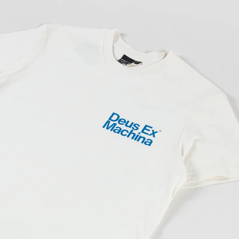 Deus Ex Machina Plenty Good T Shirt Vintage White-3