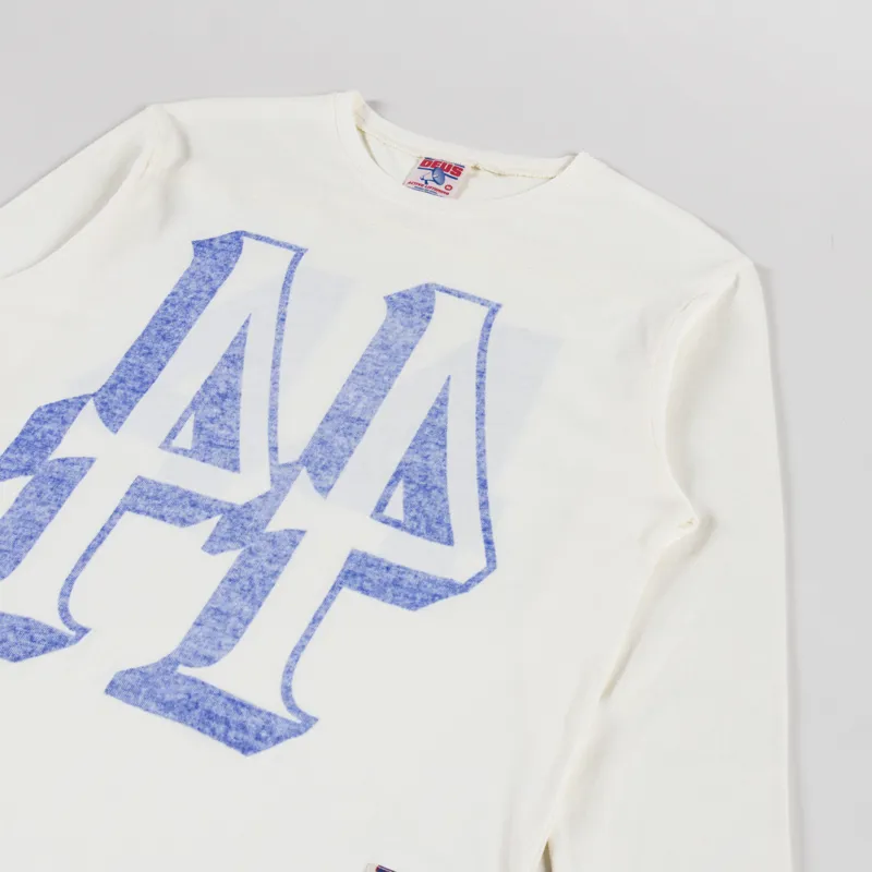 Deus Ex Machina Futile Effort Jersey Antique White-2