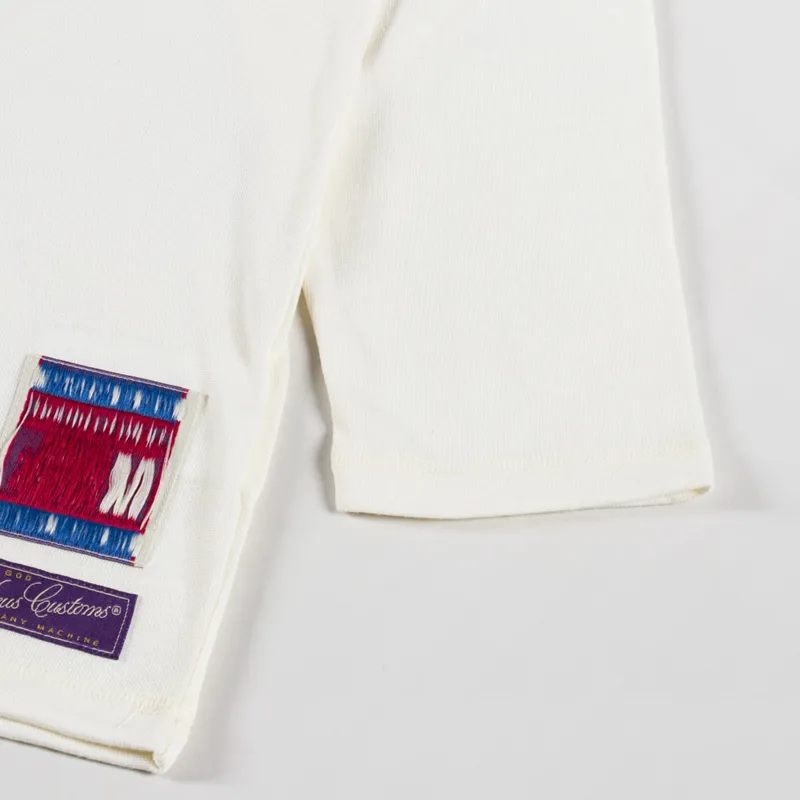 Deus Ex Machina Futile Effort Jersey Antique White-7