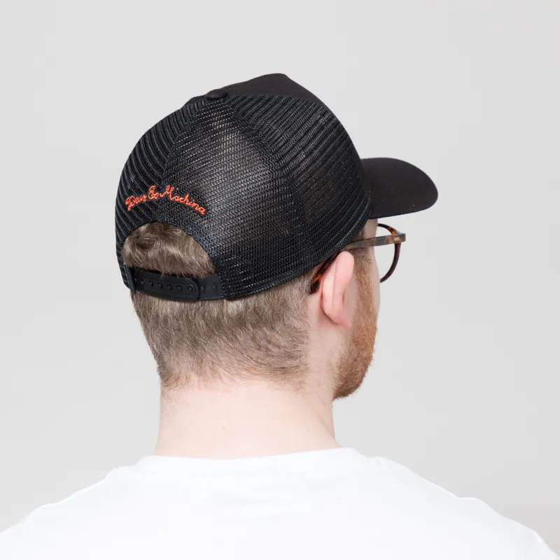 Deus Ex Machina Strata Trucker Black-2