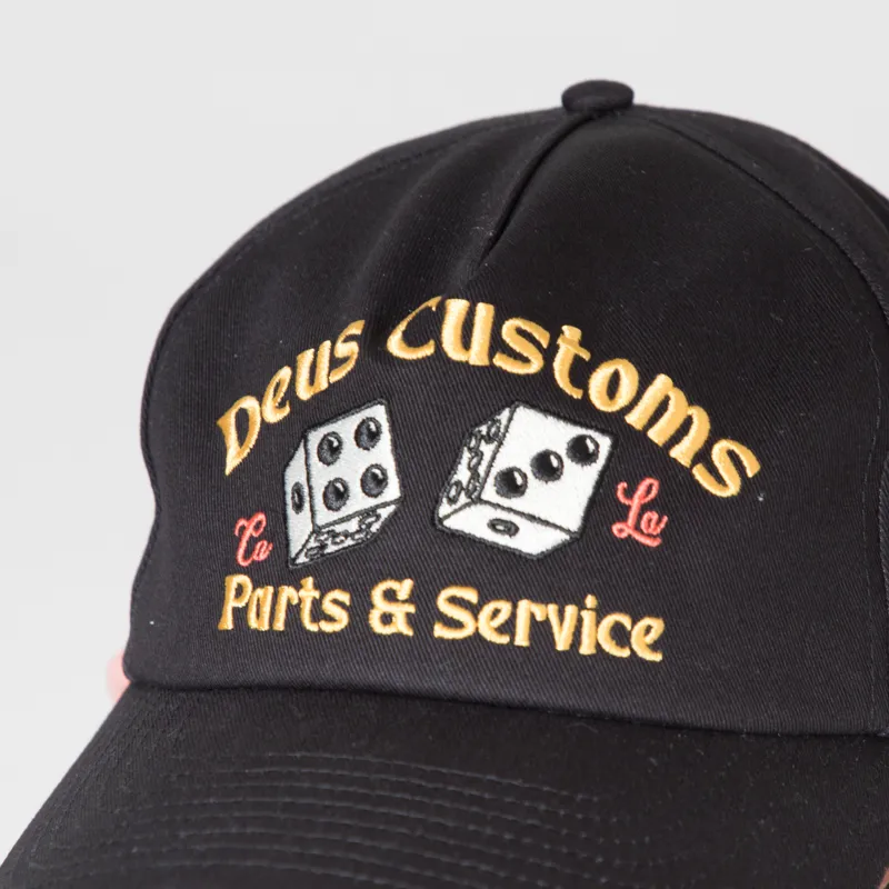 Deus Ex Machina Knucklebones Cap Black-3