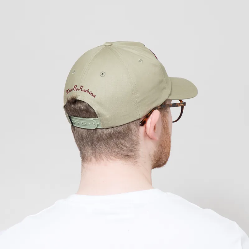 Deus Ex Machina Knucklebones Cap Olive-2