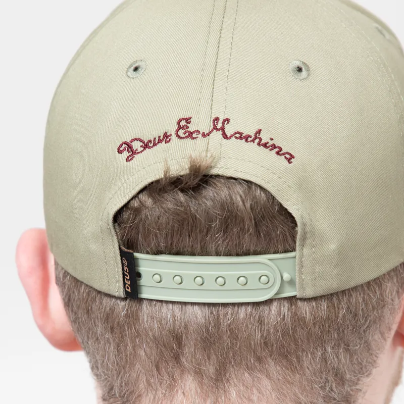 Deus Ex Machina Knucklebones Cap Olive-4