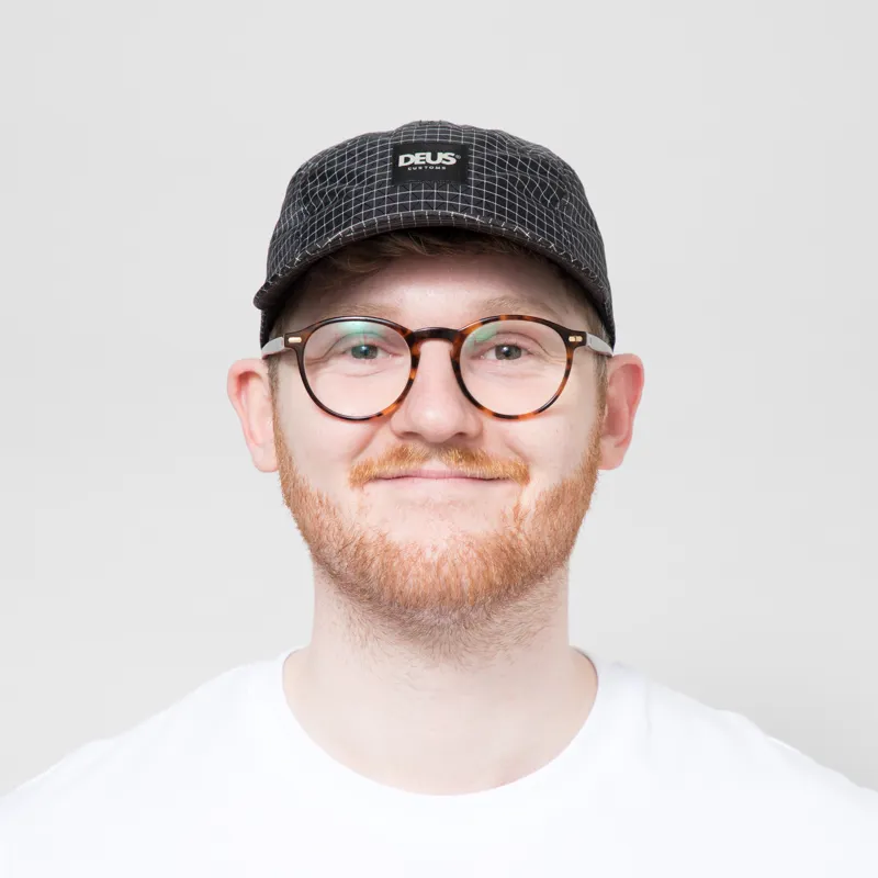 Deus Ex Machina Tower 5 Panel Cap Black-1