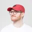 Deus Ex Machina Tower 5 Panel Cap Red