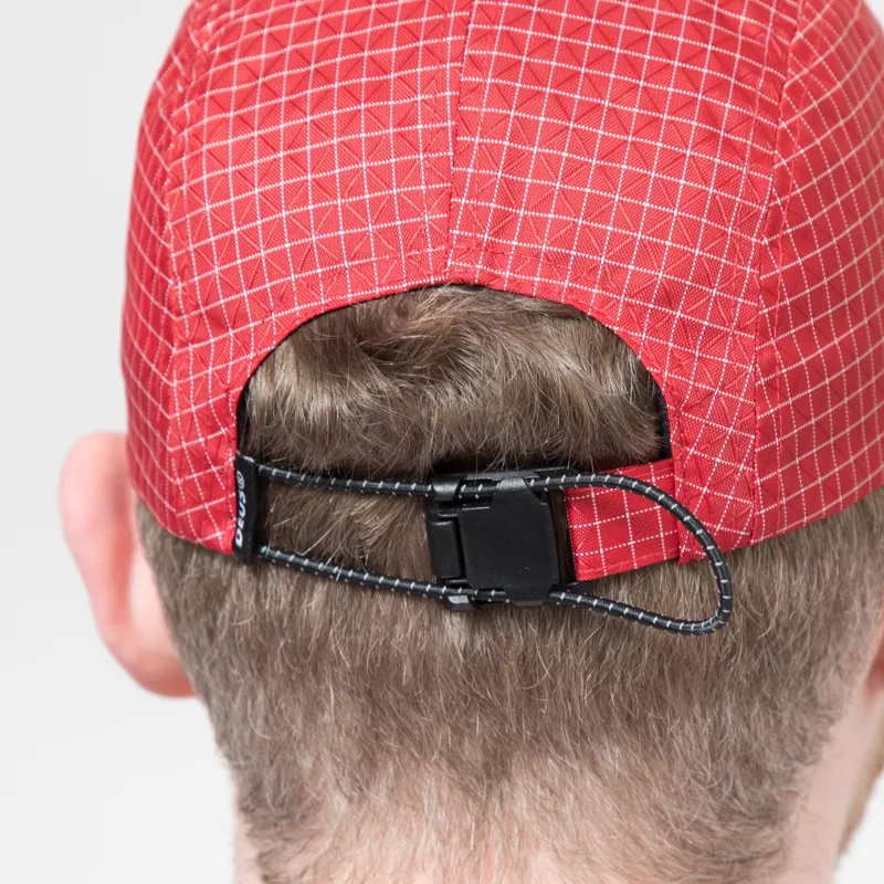 Deus Ex Machina Tower 5 Panel Cap Red-4