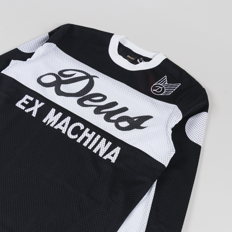 Deus Ex Machina Saber Moto Jersey Black-2
