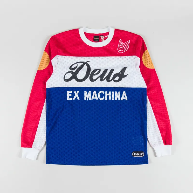 Deus Ex Machina Saber Moto Jersey Tri Colour