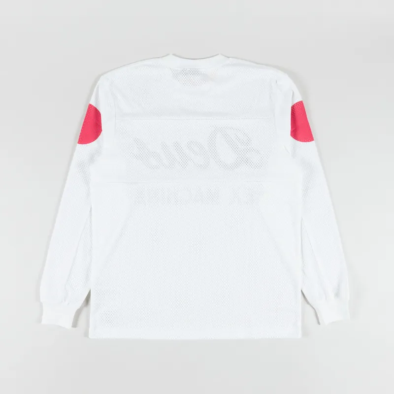 Deus Ex Machina Saber Moto Jersey Vintage White-1