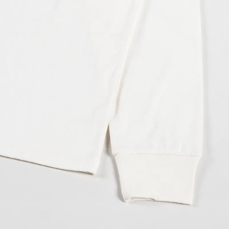 Deus Ex Machina Long Sleeve Danger Noodle T Shirt Dirty White-7