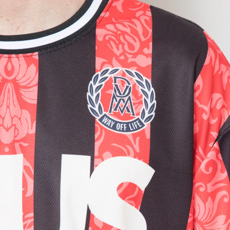 Deus Ex Machina Nouveau Moto T Shirt Fiery Red-9