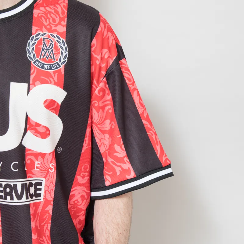 Deus Ex Machina Nouveau Moto T Shirt Fiery Red-10