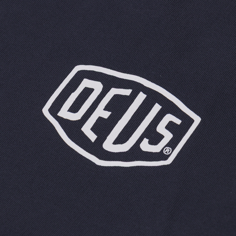 Deus Ex Machina Shield Garment Dyed T Shirt Black-3