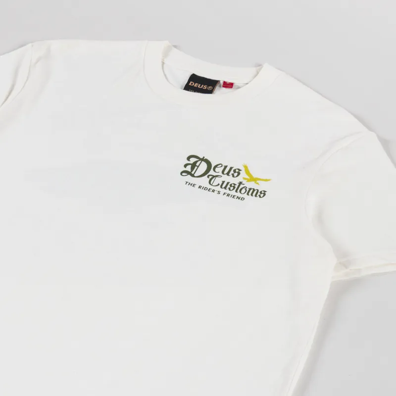 Deus Ex Machina Beep Beep T Shirt Dirty White-3