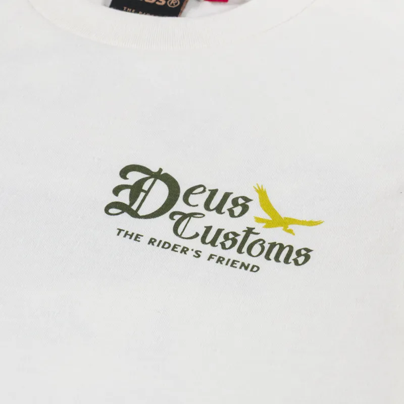 Deus Ex Machina Beep Beep T Shirt Dirty White-5