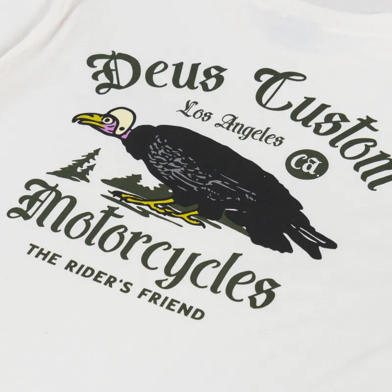 Deus Ex Machina Beep Beep T Shirt Dirty White-4
