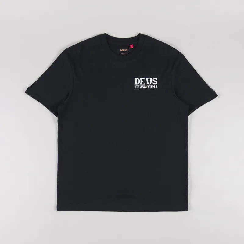 Deus Ex Machina Chinook T Shirt Black-1
