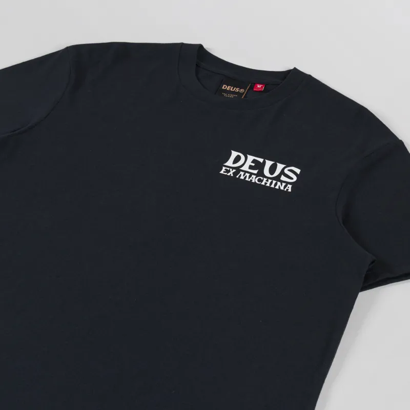 Deus Ex Machina Chinook T Shirt Black-3