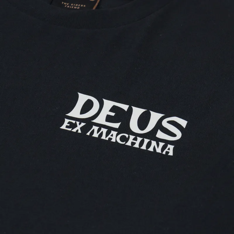 Deus Ex Machina Chinook T Shirt Black-5