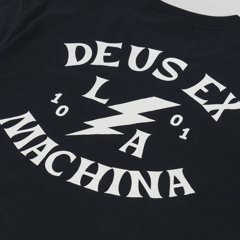 Deus Ex Machina Chinook T Shirt Black-4