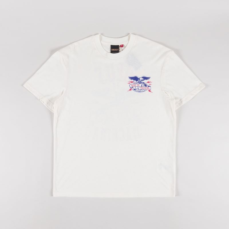 Deus Ex Machina Claw Some Whizz T Shirt Dirty White-1