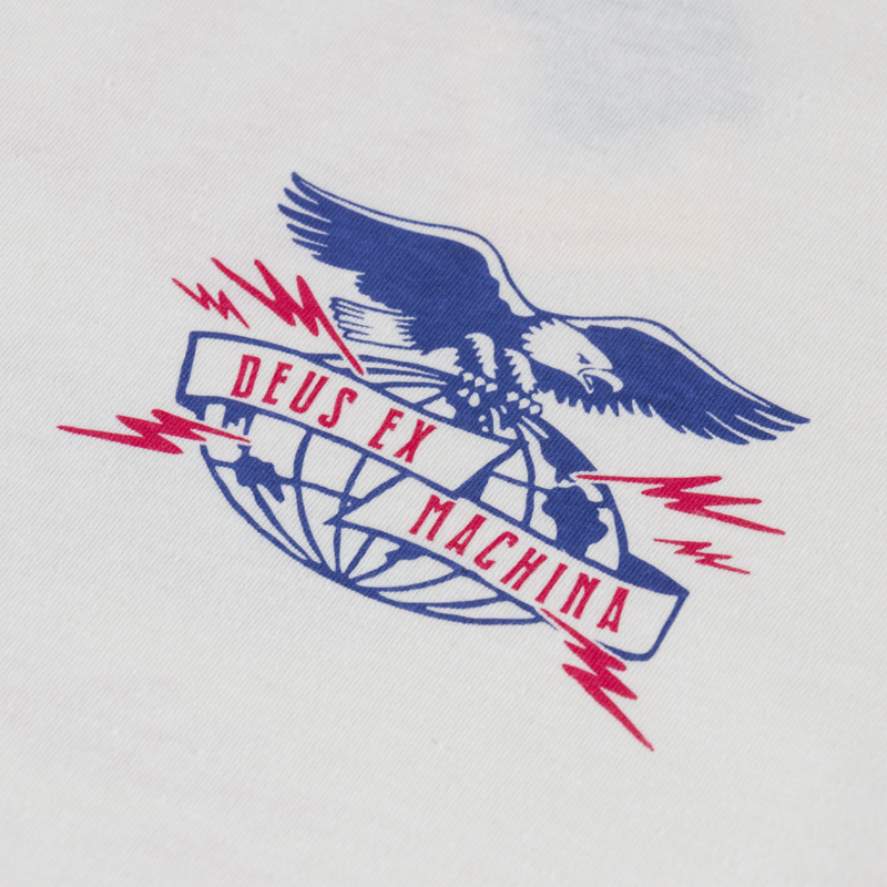 Deus Ex Machina Claw Some Whizz T Shirt Dirty White-5