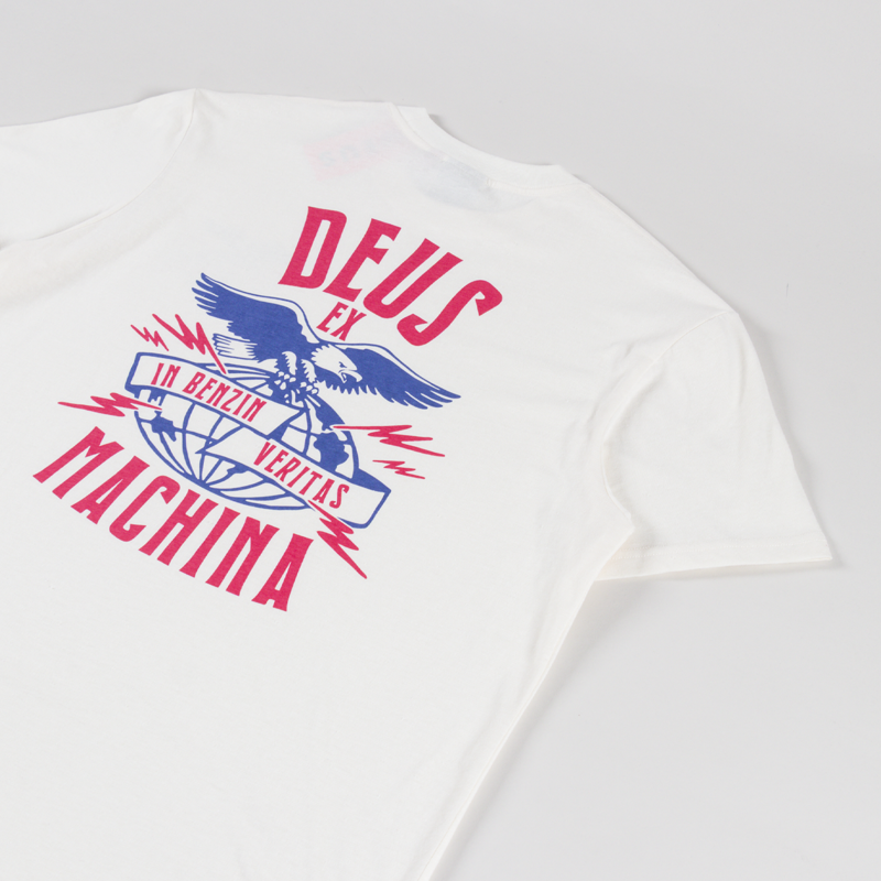 Deus Ex Machina Claw Some Whizz T Shirt Dirty White-2