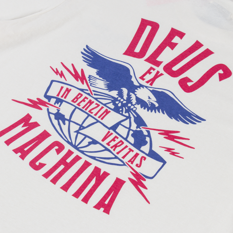 Deus Ex Machina Claw Some Whizz T Shirt Dirty White-4