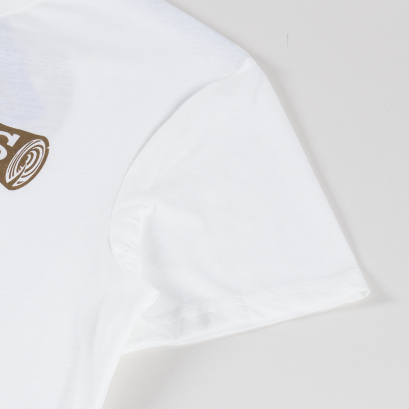 Deus Ex Machina Log T Shirt Vintage White-6