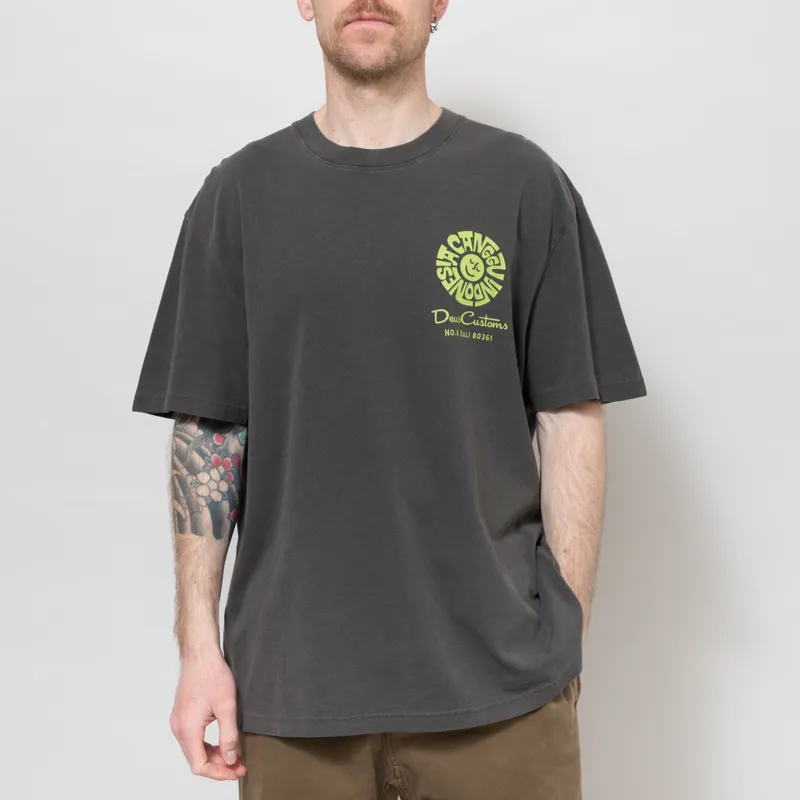 Deus Ex Machina Canggu Address T Shirt Anthracite-2