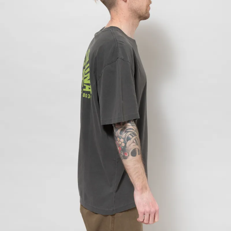 Deus Ex Machina Canggu Address T Shirt Anthracite-1