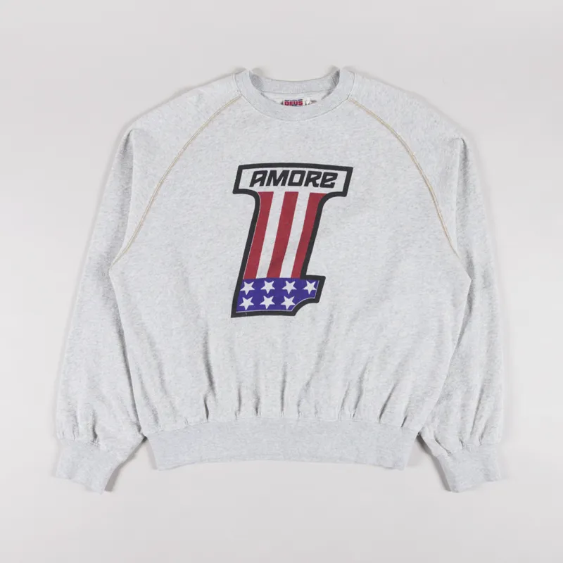 Deus Ex Machina One More Crew Light Grey Marl