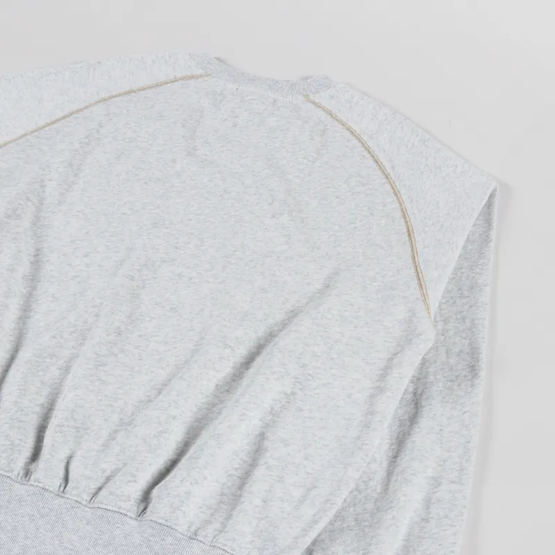 Deus Ex Machina One More Crew Light Grey Marl-3