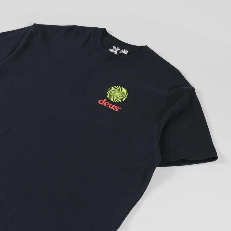 Deus Ex Machina Strata T Shirt Black-3