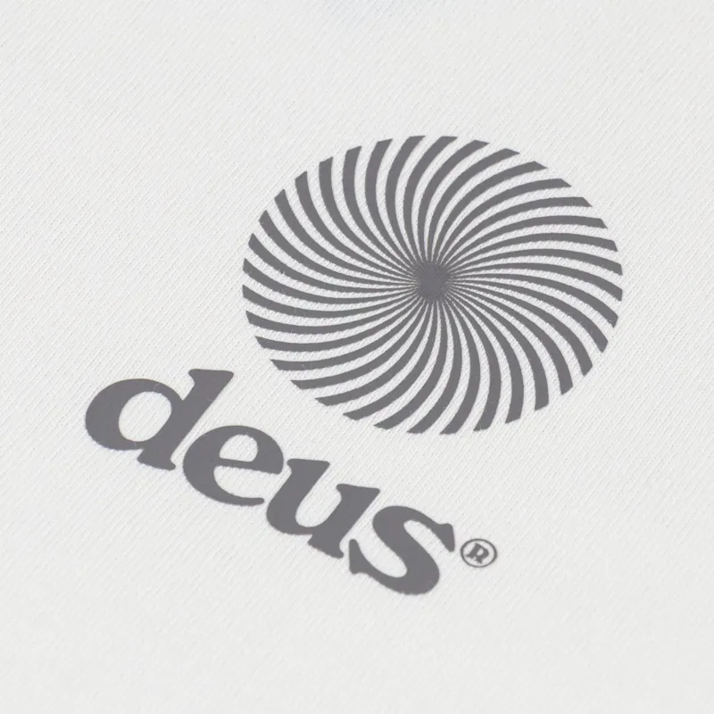 Deus Ex Machina Strata T Shirt Dirty White-5