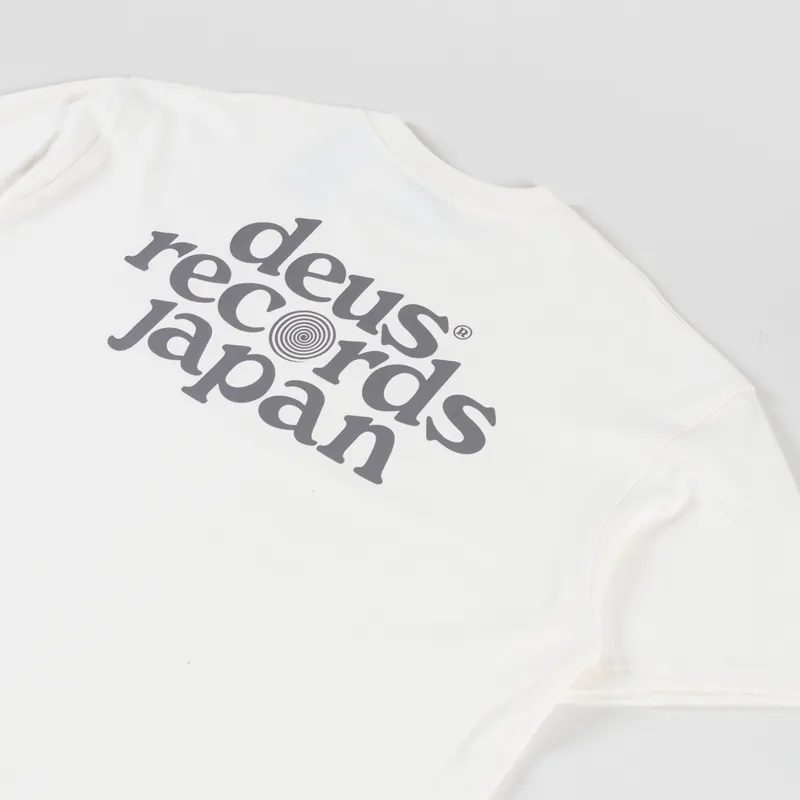 Deus Ex Machina Strata T Shirt Dirty White-2