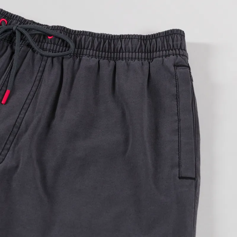 Deus Ex Machina Sandbar Garment Dyed Shorts Anthracite-6