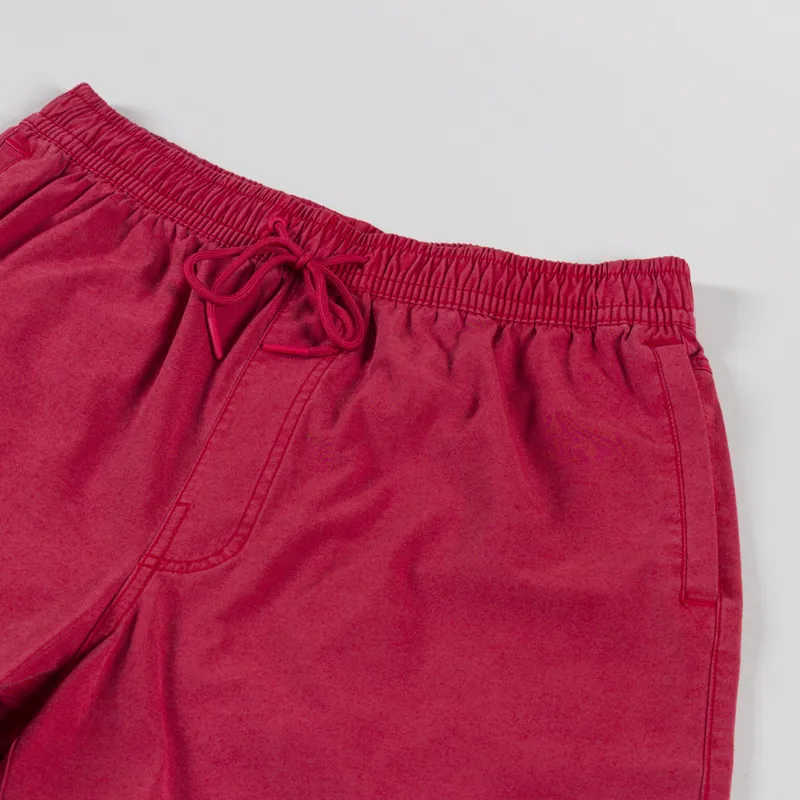 Deus Ex Machina Sandbar Garment Dyed Shorts Melon Red-2