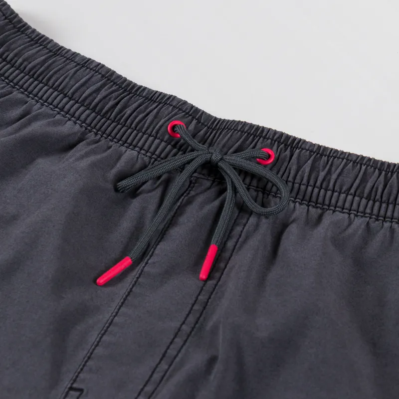 Deus Ex Machina Sandbar Garment Dyed Mesh Shorts Anthracite-4