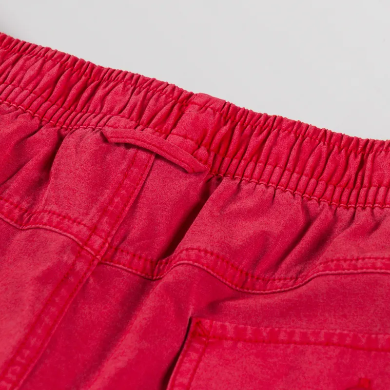 Deus Ex Machina Sandbar Garment Dyed Mesh Shorts Melon Red-5