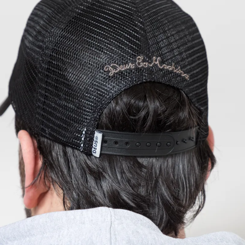 Deus Ex Machina Pill Trucker Black-4