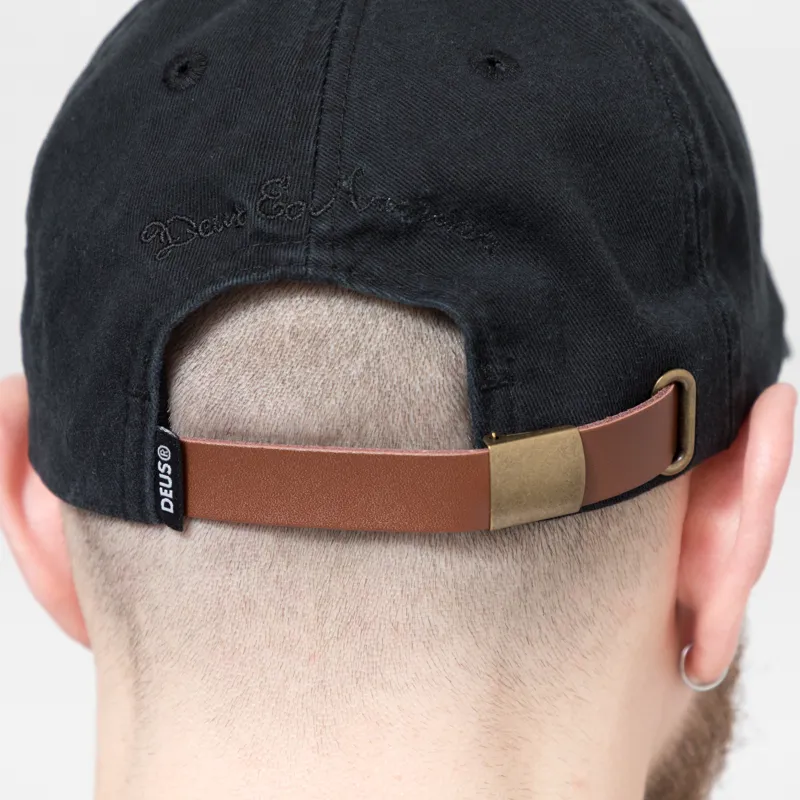 Deus Ex Machina Pill Logo Dad Cap Black-4