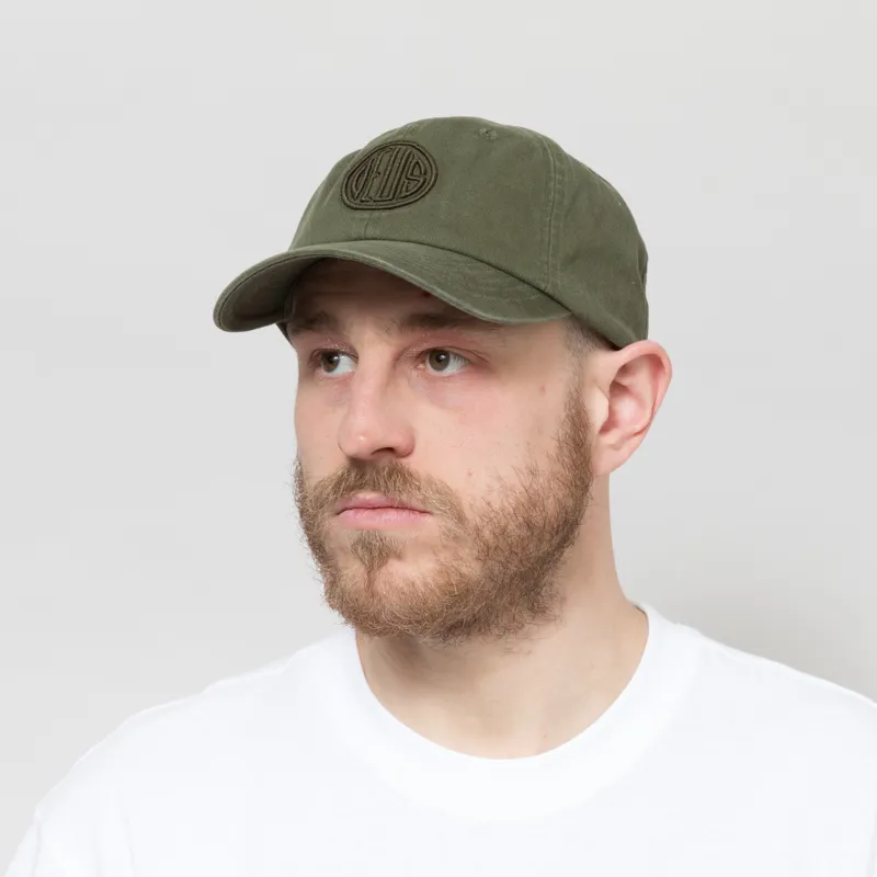 Deus Ex Machina Pill Logo Dad Cap Pine