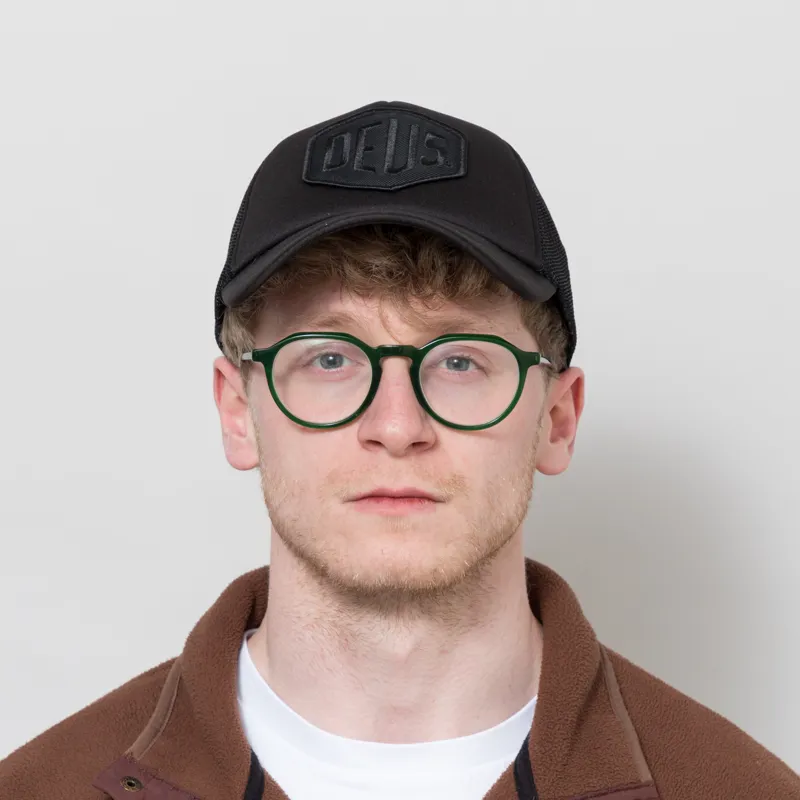 Deus Ex Machina Baylands Trucker Black-1